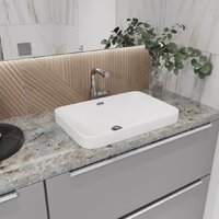 Lauter 21441B + клапан 21190W + сифон 21635W (белый матовый) Image #8