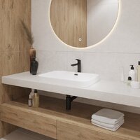 Lauter 21441B + клапан 21190W + сифон 21635W (белый матовый) Image #10