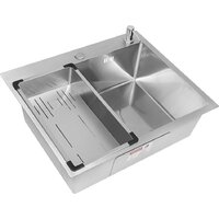 ARFEKA Eco AR мойка 600*500, коландер G, дозатор Satin Decor Image #1