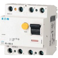 Eaton PF7 4P 63A 30мА 10кА 4M G 263625