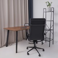 AksHome Indigo (экокожа, черный/черный) Image #4