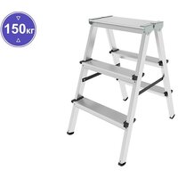 Новая высота NV 112 алюминиевая двухсторонняя 2x3 ступеней Image #1