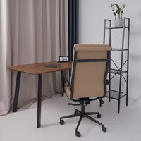 AksHome Indigo (экокожа, кофейный/черный) Image #4