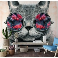 ФабрикаФресок Кот в очках 543270 (300x270) Image #4