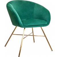 AksHome Amur (зеленый велюр/золото)