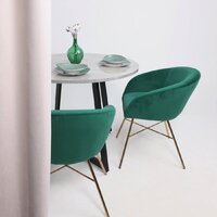 AksHome Amur (зеленый велюр/золото) Image #6