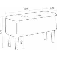 MONOFIX Четт (микровелюр/пыльно-голубой №26) Image #2
