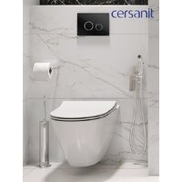 Cersanit City Smart CO DPL EO Slim (с кнопкой Twins 64117 стекло черное) Image #17