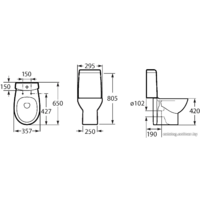 Roca Victoria Nord (A342ND7000+A341ND0000+ZRU9000024) с пневмокрышкой Image #2