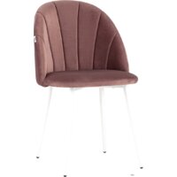 Stool Group Логан AV 413-B15-02 (велюр пыльно розовый/белые ножки)