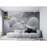 ФабрикаФресок 3D Шары и бетонные стены 864270 (400x270) Image #4