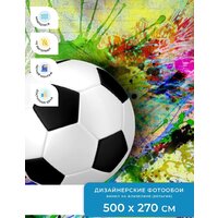 ФабрикаФресок Футбольный мяч с красками 735270 (500x270) Image #5