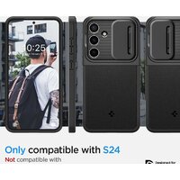 Spigen Optik Armor для Galaxy S24 ACS07363 (черный) Image #14