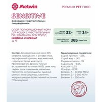 Melwin для кошек с чувствительным пищеварением индейка и шпинат (2.5кг) Image #4