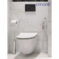 Cersanit City Smart CO DPL EO Slim (с кнопкой Twins 63534 черный/золото) Image #17