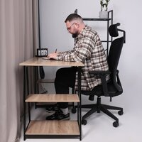 AksHome Gem (сетка/ткань, черный/черный полиамид) Image #11