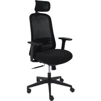 AksHome Gem (сетка/ткань, черный/черный полиамид)