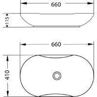 Lauter 21570 + Cascade 21СК0655BS с сифоном 21635B (черный матовый) Image #5