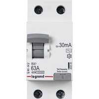 Legrand RХ3 ВДТ 30мА 63А 2П AC 402026