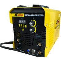 Super Prowell MIG/MAG/MMA/TIG Lift 200А (5 кг, с газом, съемный рукав)