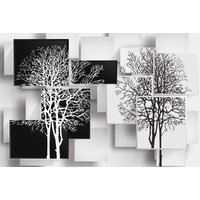 ФабрикаФресок 3D Абстракция Дерево Инь-Янь 934270 (400x270) Image #1