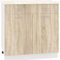 Кортекс-мебель Корнелия Лира НШ80р1ш (дуб сонома/королевский опал) Image #1