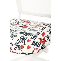 Бюрократ CH-W296NX (белый TW-15/мультиколор красные губы) Image #5