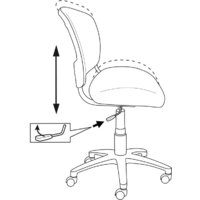 Бюрократ CH-W296NX (белый TW-15/мультиколор красные губы) Image #10