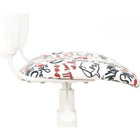 Бюрократ CH-W296NX (белый TW-15/мультиколор красные губы) Image #7