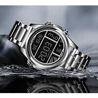 Skmei 1448-1 (серебристый) Image #3