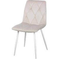 СоюзРегионПоставка Регги СРП-066 (9003 белый матовый/велюр Velluto 02 бежевый)