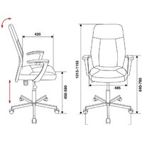 Бюрократ CH-605 (черный) Image #5