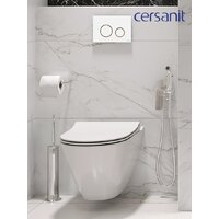 Cersanit City Smart CO DPL EO Slim (с кнопкой Twins 63535 белый/золото) Image #17