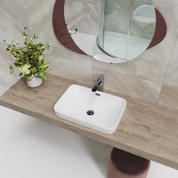 Lauter 21441A + клапан 21190W + сифон 21635W (белый матовый) Image #7