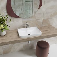 Lauter 21441A + клапан 21190W + сифон 21635W (белый матовый) Image #4