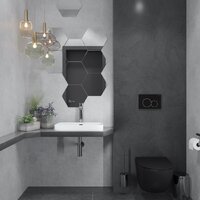 Lauter 21441A + клапан 21190W + сифон 21635W (белый матовый) Image #9