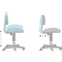 Бюрократ CH-W201NX (белый монстры/пластик белый) Image #9