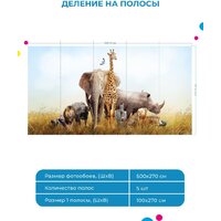 ФабрикаФресок Африканские звери 485270 (500x270) Image #7