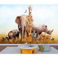 ФабрикаФресок Африканские звери 485270 (500x270) Image #5