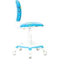 Бюрократ CH-W204/F (голубой Sticks 06/пластик белый) Image #6