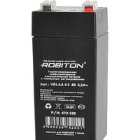 Robiton VRLA4-4.5 (4В/4.5 Ач)