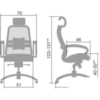 Metta Samurai SL-2.04 (белый лебедь) Image #5
