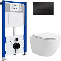 Lauter Vortex 2110830 с кнопкой 219704HD (узкая, черный) Image #1