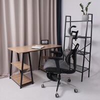 AksHome Enigma (сетка, серый/алюминий с подставкой) Image #14