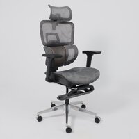 AksHome Enigma (сетка, серый/алюминий с подставкой) Image #17