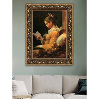Декарт Читательница Итальянский художник 8Л0513 (в раме) Image #2