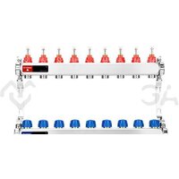 Varmega Коллектор для теплого пола с расходомерами VM15109 ВР 1