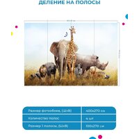 ФабрикаФресок Африканские звери 484270 (400x270) Image #5