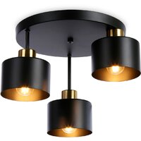 Ambrella light Traditional TR8121/3 BK/BS (черный/латунь)