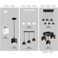 Ambrella light Traditional TR8121/3 BK/BS (черный/латунь) Image #5